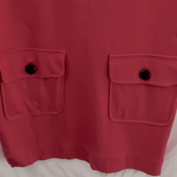 Cynthia Cynthia Steffe- Pink Colored, Front pockets, Stretch, sleeveless Dress-8 - Picture 3 of 9